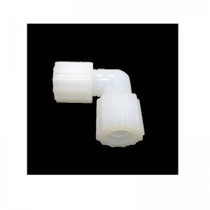 Процес на инжектиране на формоване на PFA Tee Plastic Frain Acid Aclali устойчив химичен устойчив PTFE тръба за арматура на персонализирани части