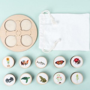 Дървени просветлени деца \\\\\\\\ \'s Toys Diy Yizhi Puzzle