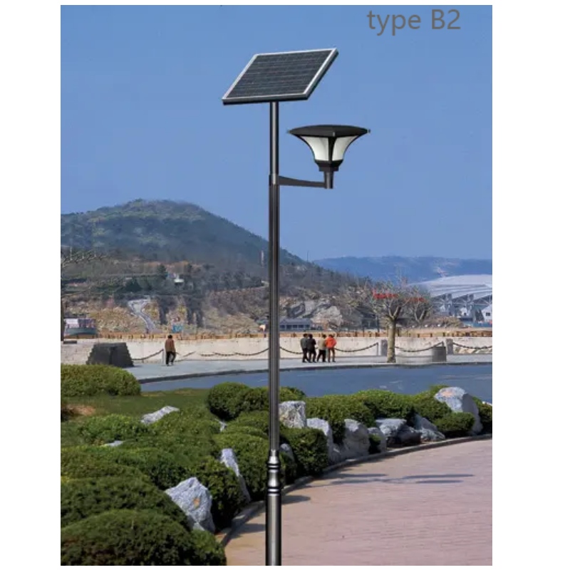 Слънчеви светодиодни градински светлини тип B серия