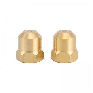 От неръждаема стомана месингова вода спрей Почистване на праха за контрол на праха със твърд/full/hollow конус дюза