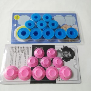 Без топлинно отопление къдрици, силиконови къдрици инструменти за къдрене, без отопление, без увреждане на косата, лесна за почис...