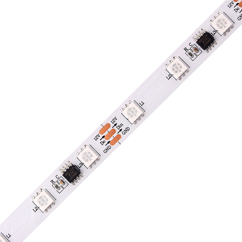 WS2811 48LEDS/m RGB цифрова лента