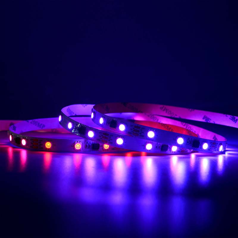 WS2811 48LEDS/m RGB цифрова лента