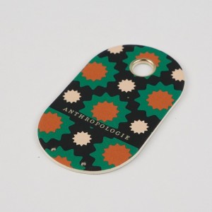 Персонализиран моден дизайн лого на марка висококачествено персонализирано хартиено закачане на хартия с струнно въже за облек...