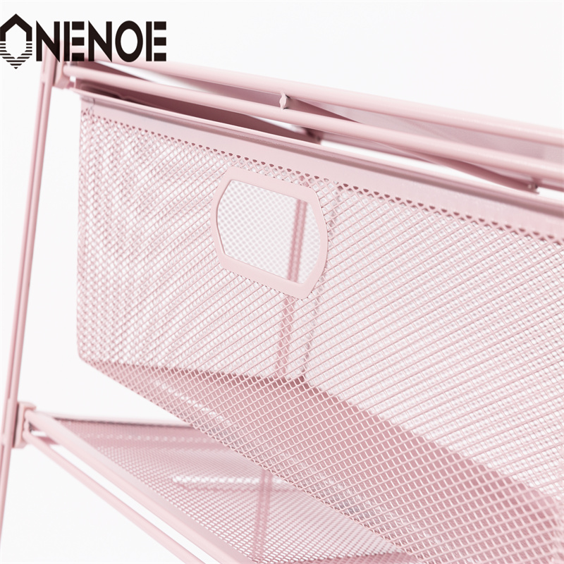 Onenoe Simple Simple Marly Wire Metal Mesh Подреждане на обувки за съхранение рафтове за дрехи рафтове за книги с книги с 5-степенни за пазаруване на супермаркет за хотел
