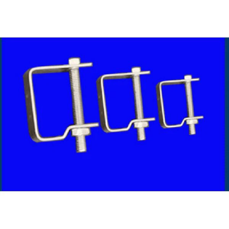 Неръждаема стомана FRP GRP FiberGlass Clating C щипка с нокти и болт