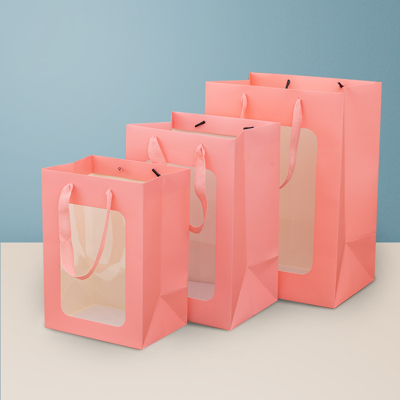 Персонализирана хартиена чанта за прозорци, луксозна чанта от висок клас