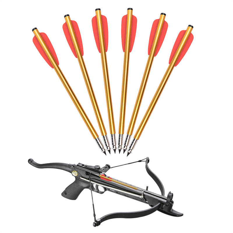 Алуминиеви стрелки за арбалет за пистолет