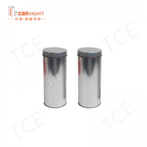 Празни кръгли кутии за чай за храна запечатана желязна кутия чай опаковка кафе захар по поръчка чай занаятчийски подаръци за под...