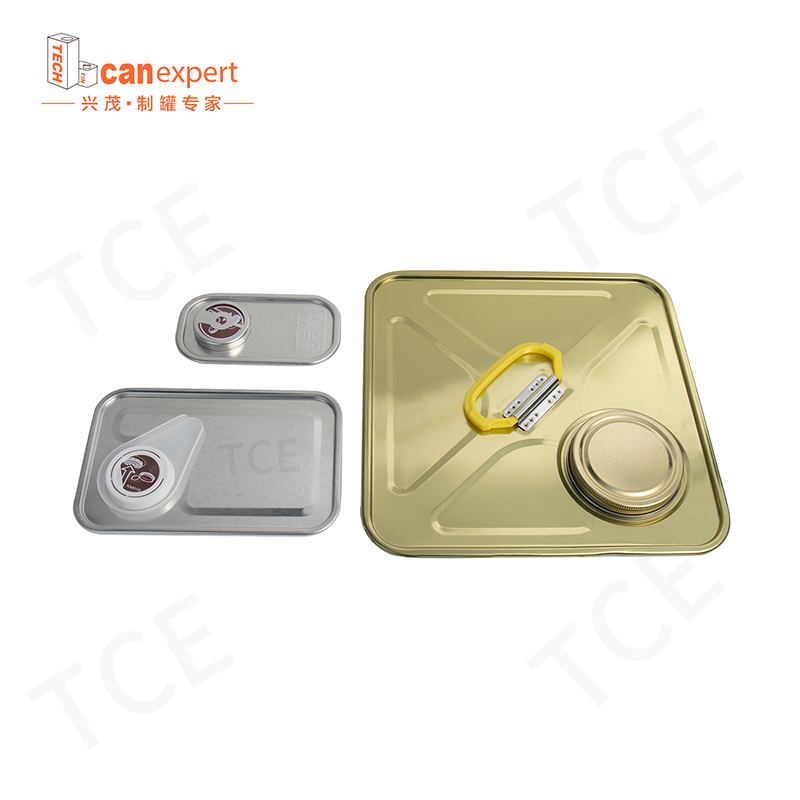 TCE- Фабрична гореща продажба 1laccessories на квадратни калаени кутии 0,23 мм калаени консерви аксесоари