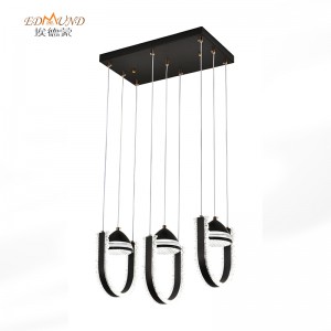 L8036 BK LED PEDANT LIGHT-3 цвята
