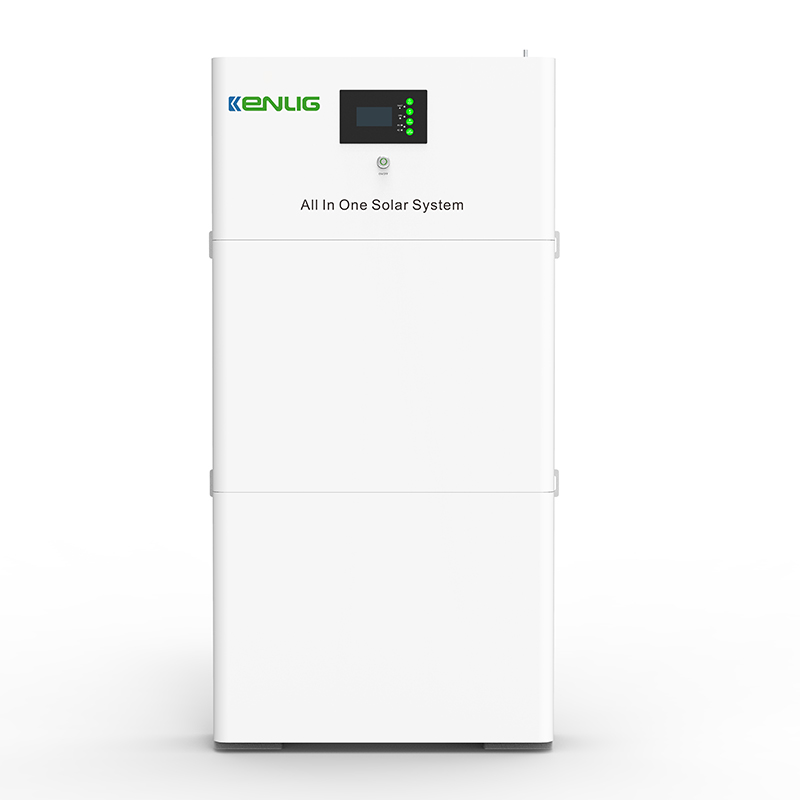 Кенлиг Система за съхранение на енергия 51.2V 100AH ​​/200AH 5.12KWH/10KWH Батерия плюс с инвертор всички в една слънчева система LiThium-йонна батерия