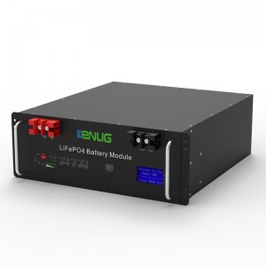 51.2V 100/150/200AH LIFEPO4 Литиева йонна система за съхранение на енергия в слънчеви енергийни системи с LCD