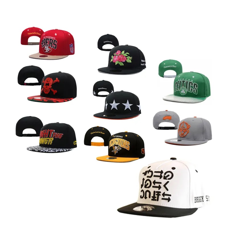 Нова China Factory Custom Custom Chep Hop Hop Snapback капачка