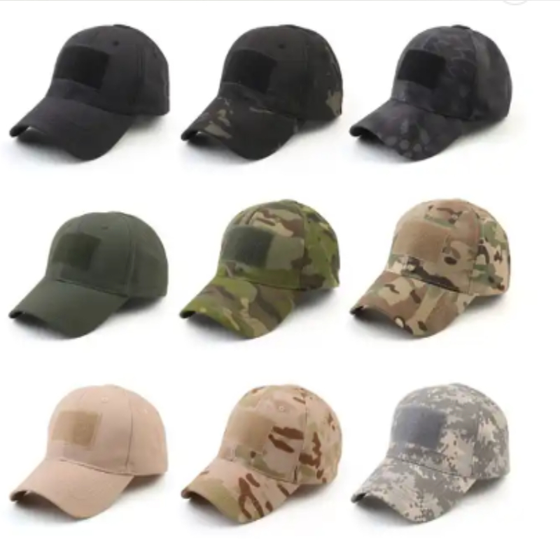Кука за дизайн на едро Diy Design и Loop Patch Camoufle Camo Camo шапка