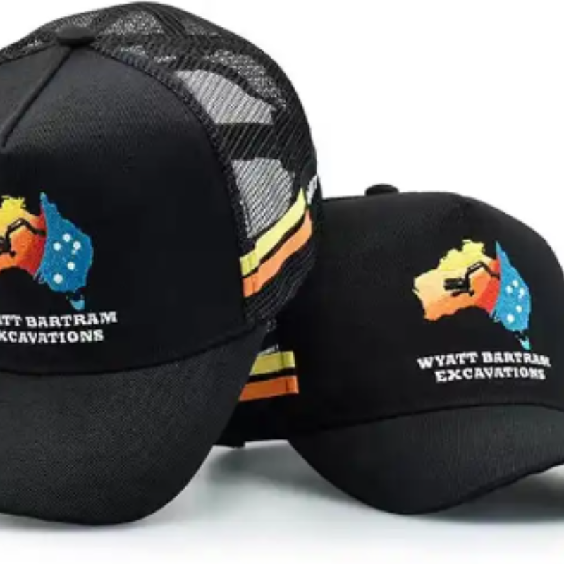 2023 Персонализиране на шапки за камиони на камиони Mesh Mesh Snapback Шапки Е бродирани спортни шапки Мъжки шапки за камиони Спортни шапки Спортни шапки