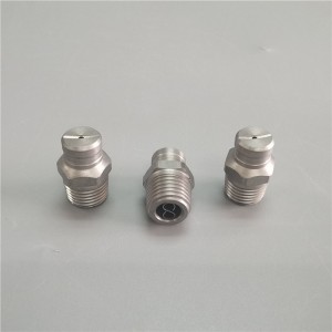 Шайба за шайба с високо налягане плосък вентилатор на дюза на дюза от неръждаема стомана спрей струя