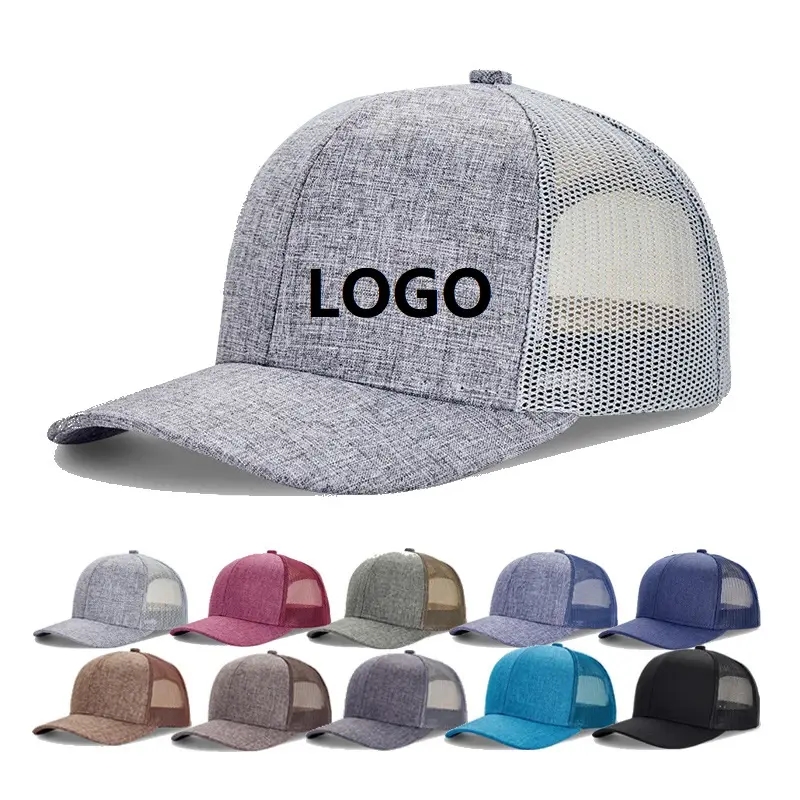 Персонализирано лого Ново камионно капачка Мрежа Бейзбол Snapback Unisex регулируем размер Спортни капачки