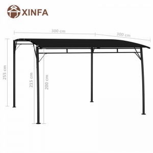 Къмпинг барбекю на открито метални скари барбекю Използвайте партия активност извън беседка