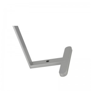 Прост стил Метална нощна лампа за нощни шкафчета с мини рокер превключвател в стаята