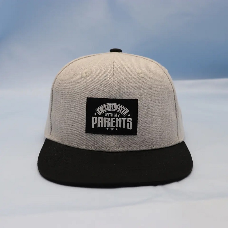 Модно момче малък размер частен етикет Patch Hip Hop Custom Hats Children \\'s Custom Logo Logo Snapback Caps за деца