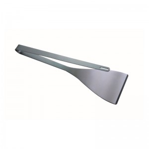 OEM/ODM ОБЕДИНЕНО 304 от неръждаема стомана Еднократна употреба 2 в 1 барбекю скара шпатула&щипци за скара на открито, многоокрана