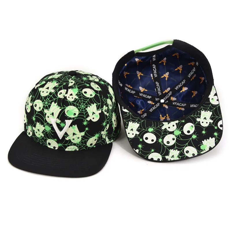 Мода 6 панел Kids Sports Hats Персонализиране на бродираното лого на малко дете Snapback Hat
