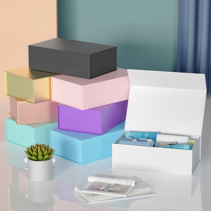 Персонализирана цветна кутия за подарък