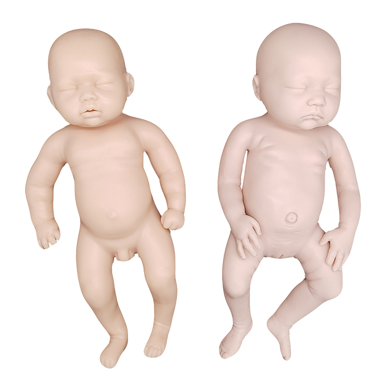 Висока симулация Преродена кукла Силиконовият материал Reborn Baby Seeple Silicone Reborn Doll реалистична (предварително изработка)
