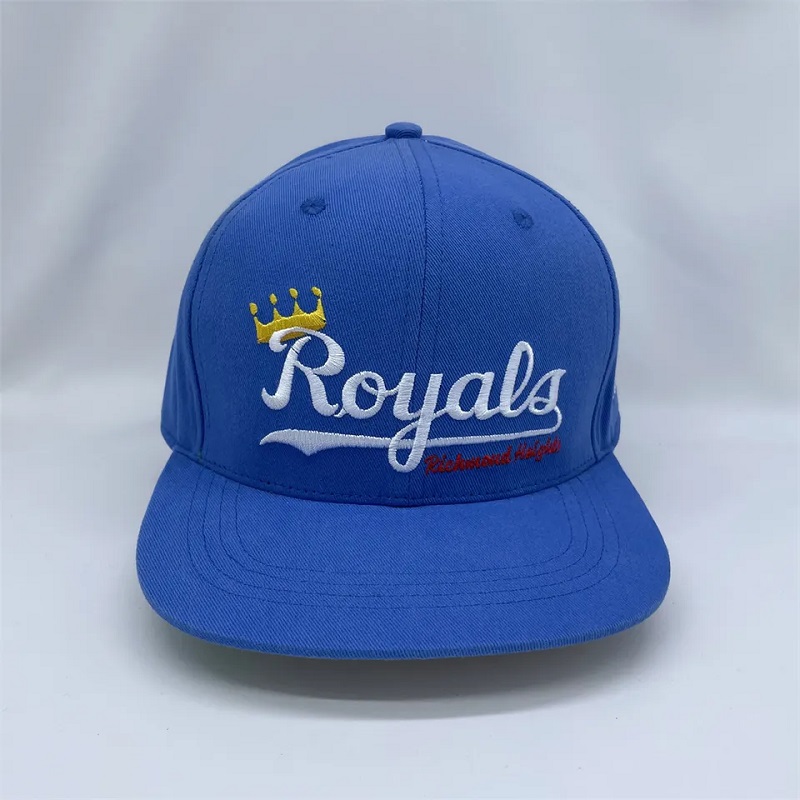 На едро мода 6 панел Хип -хоп капачки Snapback капачка 100% памук персонализиран лого лого шапка за мъже