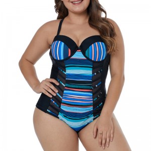 Ивици за ивици изглеждат тънки бански костюми