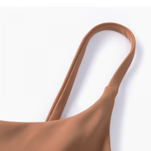 Подплатена каишка U-образна спортна сутиен