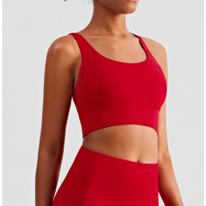 Кръстосано U-образно беззаконие спортен сутиен