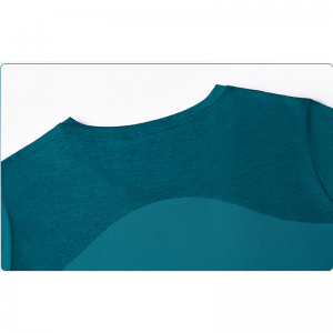 Вържете разделени дезодоризиращи йога тениски