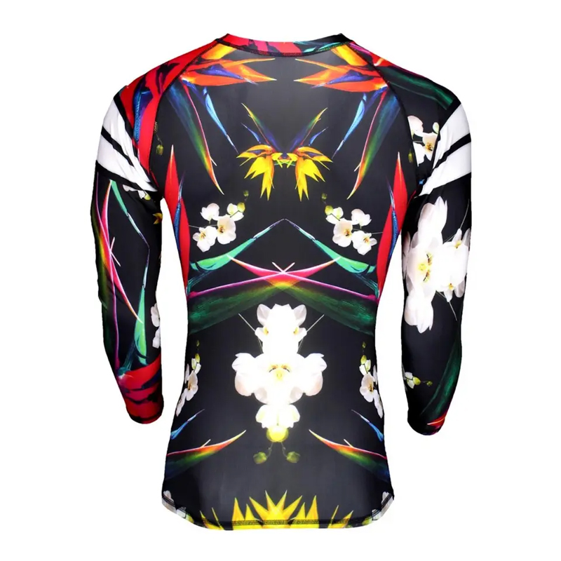 Удобни деца BJJ GI Rash Guard, обрив охрана за жена с пълен печат