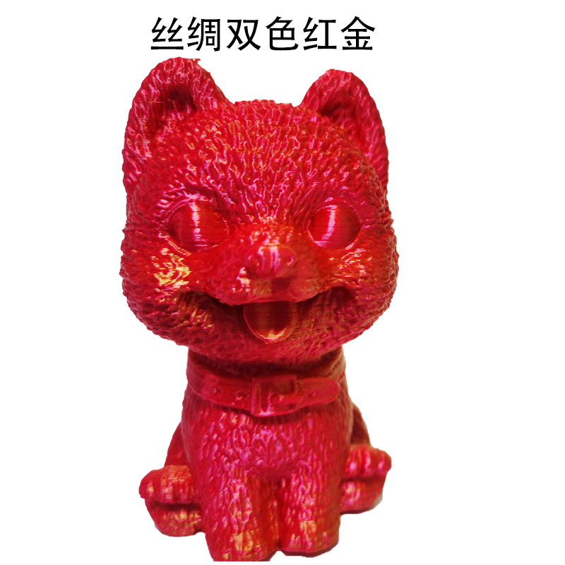 PLA нишка коприна Двуцветна нишка, 1,75 мм 3D нишка, 3D принтер Филамент
