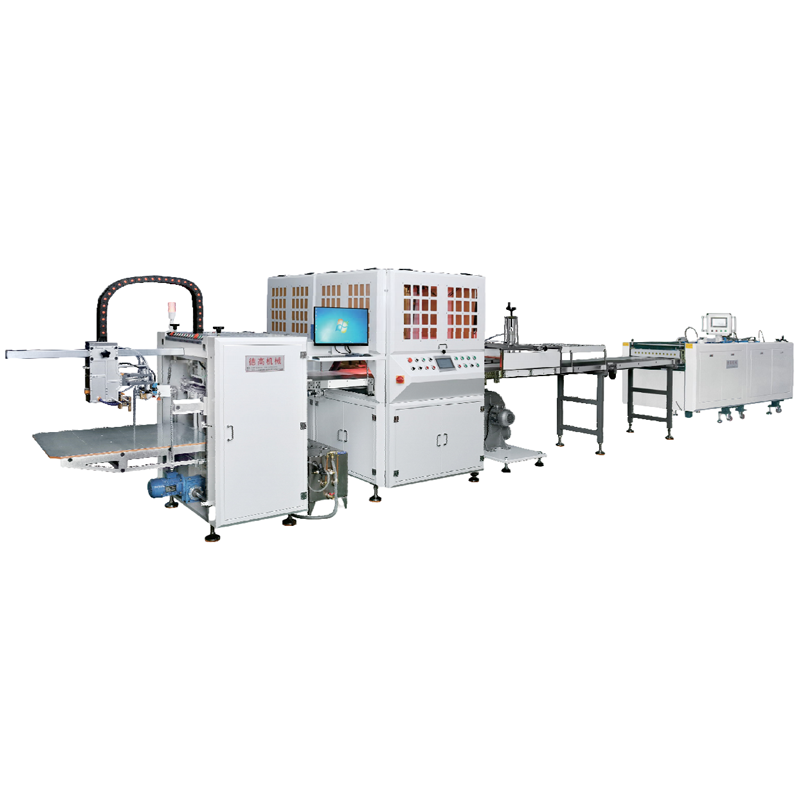 Въвеждане на устройството за опаковане на кръглия ъгъл на автоматична кожена машина за черупки