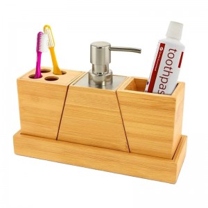 Бамбуков аксесоар за баня