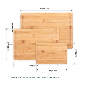 Дъска за рязане на бамбук