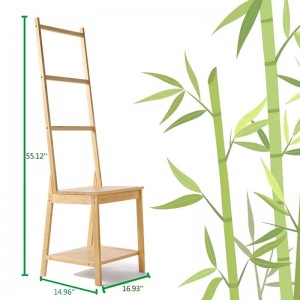 Бамбукова стойка за кърпички