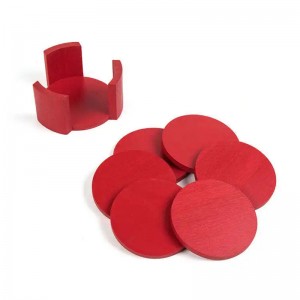 Цветна бамбукова чаша модерна топлинна тиган бира бамбук напитки комплект комплект