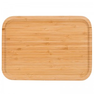 2 парчета услуга палета на едро, изработена по поръчка бамбукова тава за закуска (1)