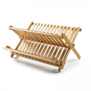 Бамбук багажник за сушене на ястия