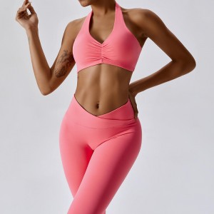 Sc1063 спортна сета фитнес фитнес йога носене костюми за печат фитнес йога носене фитнес женски комплект