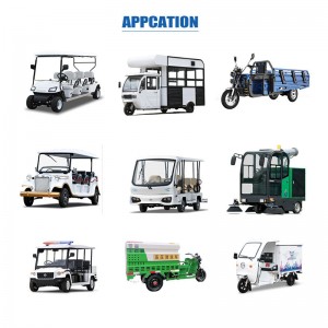 Lifepo4 батерия 48V 150A Литиев GOFT CART Акумулаторна батерия 51.2V литиев йон дълбок цикъл батерия