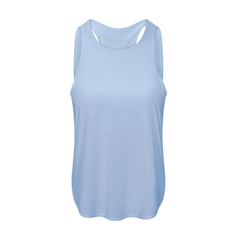 SC102512 Spring Fashion Loose Blouse Hollow Workout Tops Yoga Women \\ 'S Tank Top Womens Yoga Tank Top Open Back