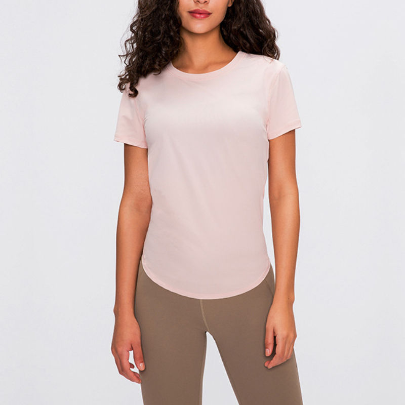 SC10269 Crop Top Gym Yoga Dryfit Sports Women \\ 's тениски Фитнес Топ жени Секси спортна риза пот