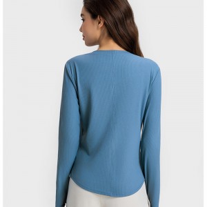 SC102613 йога риза с дълъг ръкав йога тениски за фитнес за тениски тениски за йога йога с дълъг ръкав тениска за фитнес риза