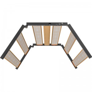 1450W 4*6ft UV+fr превключващ пълен спектър на най -горещия продавач на осветителни тела за вътрешен парникови светодиоди растат светлина