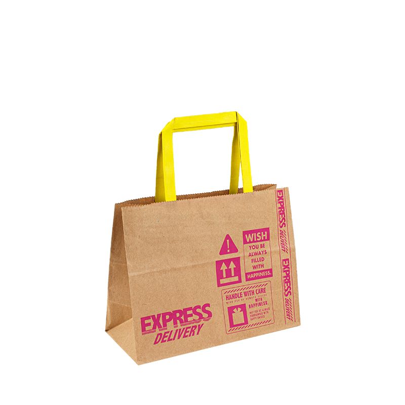 Дизайнер на цената на хартиената чанта Рециклирани хартиени торбички Тотална дръжка хартия за подарък